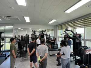 성주 금수강산면, 체력단련 트레이너 강습