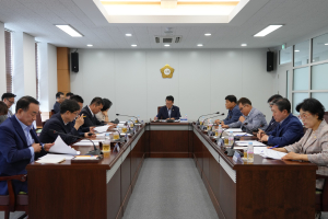 영천시의회, 전체의원 정례간담회 개최