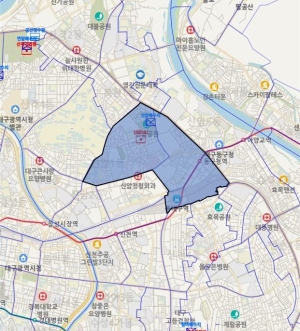 9일 대구 동구 일부지역 흐린물…운문댐 수위 저하로 수계 조정