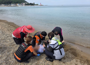 포항해경ㆍ소방 합동대응 선박화재ㆍ익수자 사고 신속 수습