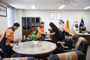 청도소방서, 호산대학교 업무협약