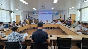 “폭염·호우·태풍 대응” 포항시 대송면 이장회의
