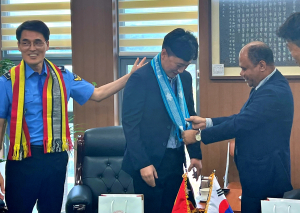 주한동티모르대사, 동해해경청 감사 방문