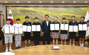 경주시장학회, 소년체전 입상자 장학금 수여