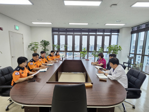 대구 동부소방, 강남병원과 협업 간담회 개최
