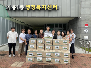 영주시 가흥1동ㆍ휴천3동 지사협, 여름나기 지원