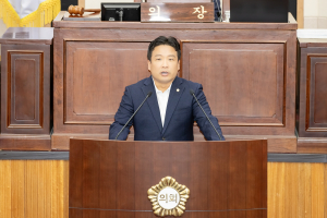 김원섭 구미시의원, 관내 업체와 계약 확대 촉구