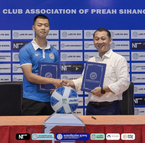 경일대 축구부 김정우ㆍ김현수, 캄보디아 1부 리그 진출