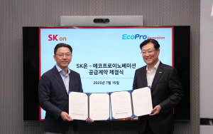 에코프로이노베이션, SK온에 수산화리튬 공급 맞손