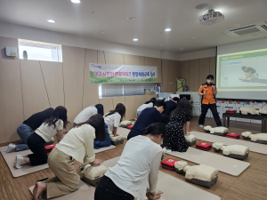 대구 동구, 심폐소생술 교육 실시