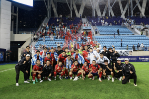 김천상무, 대구에 짜릿한 역전승