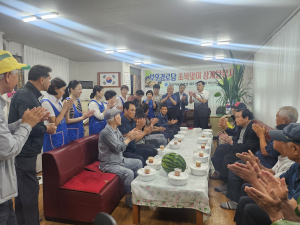 한국자유총연맹 포항시 해도동 분회여성회, 초복맞이 경로당 삼계탕 나눔 봉사