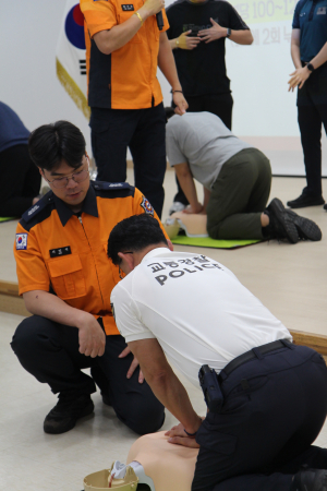 포항북부소방서, 직원 대상 소방안전교육