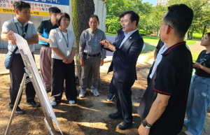경북도, APEC 정상회의 준비 총력 보문단지 가로수 현장 점검