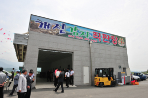 개진 감자 직판장, 발길 ‘뚝’