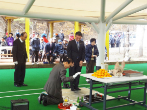 장세헌 도의원 게이트볼장 안전기원제
