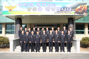 경북경찰청장, 청도署 초도 방문