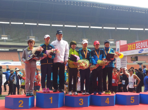 최보라, 서울국제마라톤 ‘3위’