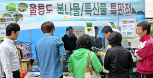 “무공해 울릉도 산채 맛 보세요”