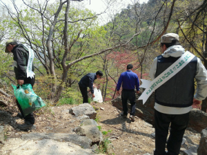 산단공 대경권본부 ‘금오산 자연보호’ 캠페인