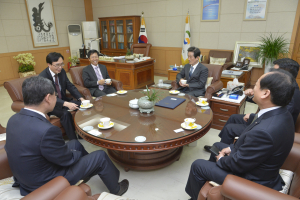 청와대 교육비서관, 경북교육청 방문