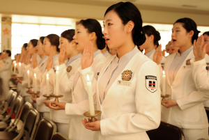 경북전문대 ‘백의 천사 향한 첫 걸음’