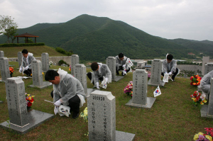 경북도청 새내기 공무원들 ‘나라사랑’ 다짐