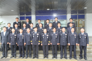 김귀찬 경북경찰청장 울진서 방문