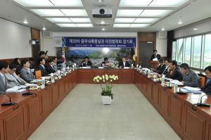 봉화군의회서 중부내륙중심권 의정협력회 정기회 개최