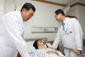 캄보디아 환자 “고마워요 경북대병원”