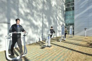 봉화군청사‘산책로’조성