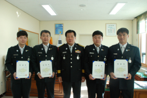 생명 구한 구급대원 4명‘하트세이버’