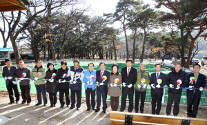 포항 청하면 농촌건강 장수마을 게이트볼장 준공식ㆍ사업 평가회