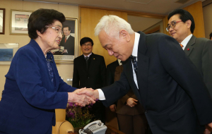 민주당 이희호 여사 예방
