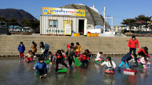 상주 ‘북천얼음썰매장’ 운영