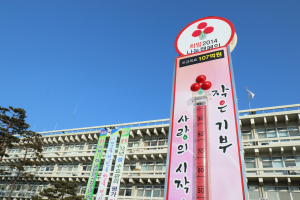 경북 사랑의 온도는 ‘100.5도’