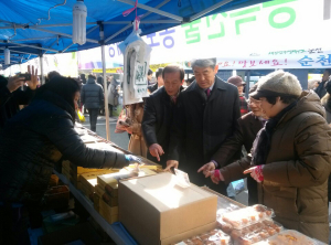 설밑 ‘농특산물 홍보활동’ 활발