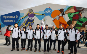 한국 선수단 본진, ‘결전지’ 소치 입성