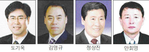 1ㆍ2지구에 2명씩 ‘4명 출진’ 채비