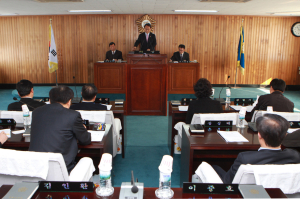 오늘 영주시의회 임시회 개회