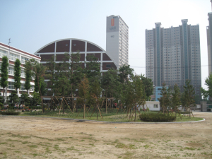 ‘친자연적 학교 숲’ 학생 치유한다