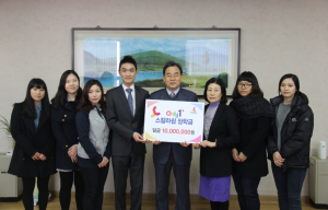 “목표 달성한 학생들에 장학금 지급”