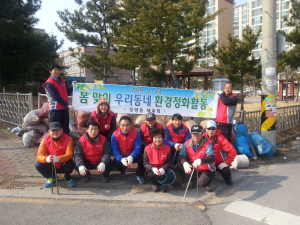 포항시 장량동체육회 ‘봄맞이환경정화활동’ 전개