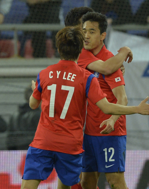 ‘박주영 결승골’ 한국, 그리스 2-0 완파
