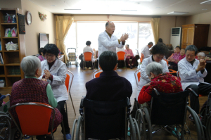 ‘노송회 손사랑 봉사단’ 노인요양시설 봉사활동