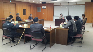 공동주택 생활폐기물 수집·운반 대행업체 대표자 회의