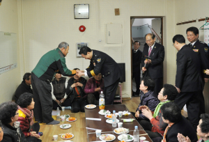 권기선 경찰청장 상주署 현장 방문