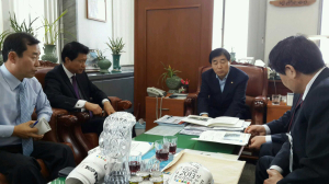 영주시 안효종 부시장, 국회 방문