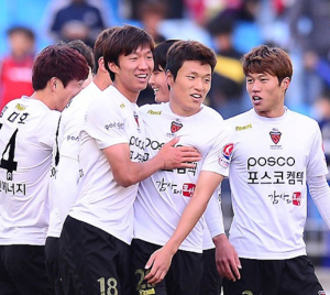 포항-전남 ‘제철가 더비’, 혈투 끝 2-2 무승부