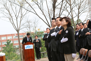 김정재, 흥해 학도병 위령제 등 참석
